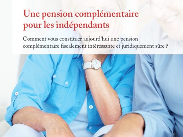 Guide pratique une pension complementaire pour les indépendants - Pareto Family Office