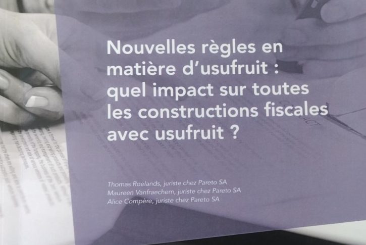 Nouvelles règles sur les constructions fiscales usufruit - Pareto Family Office
