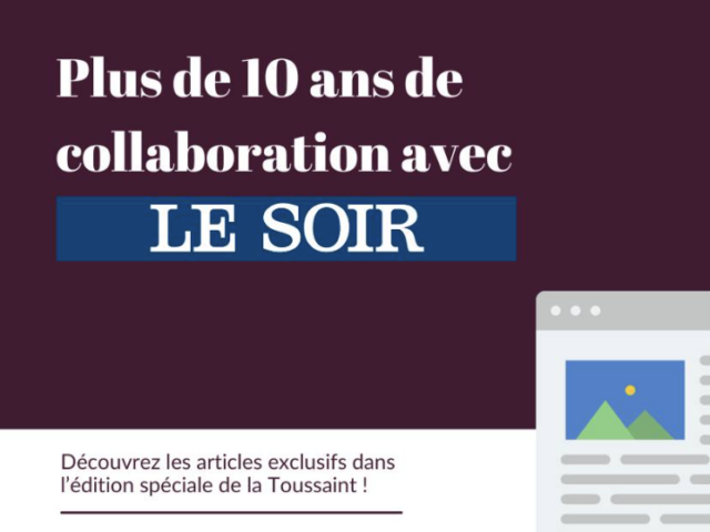 10 ans de collaboration entre Le Soir et Pareto - planification successorale