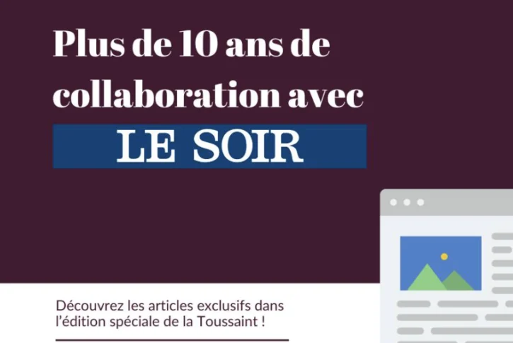 10 ans de collaboration entre Le Soir et Pareto - planification successorale